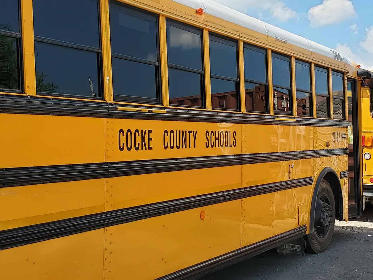 Cocke County School Bus