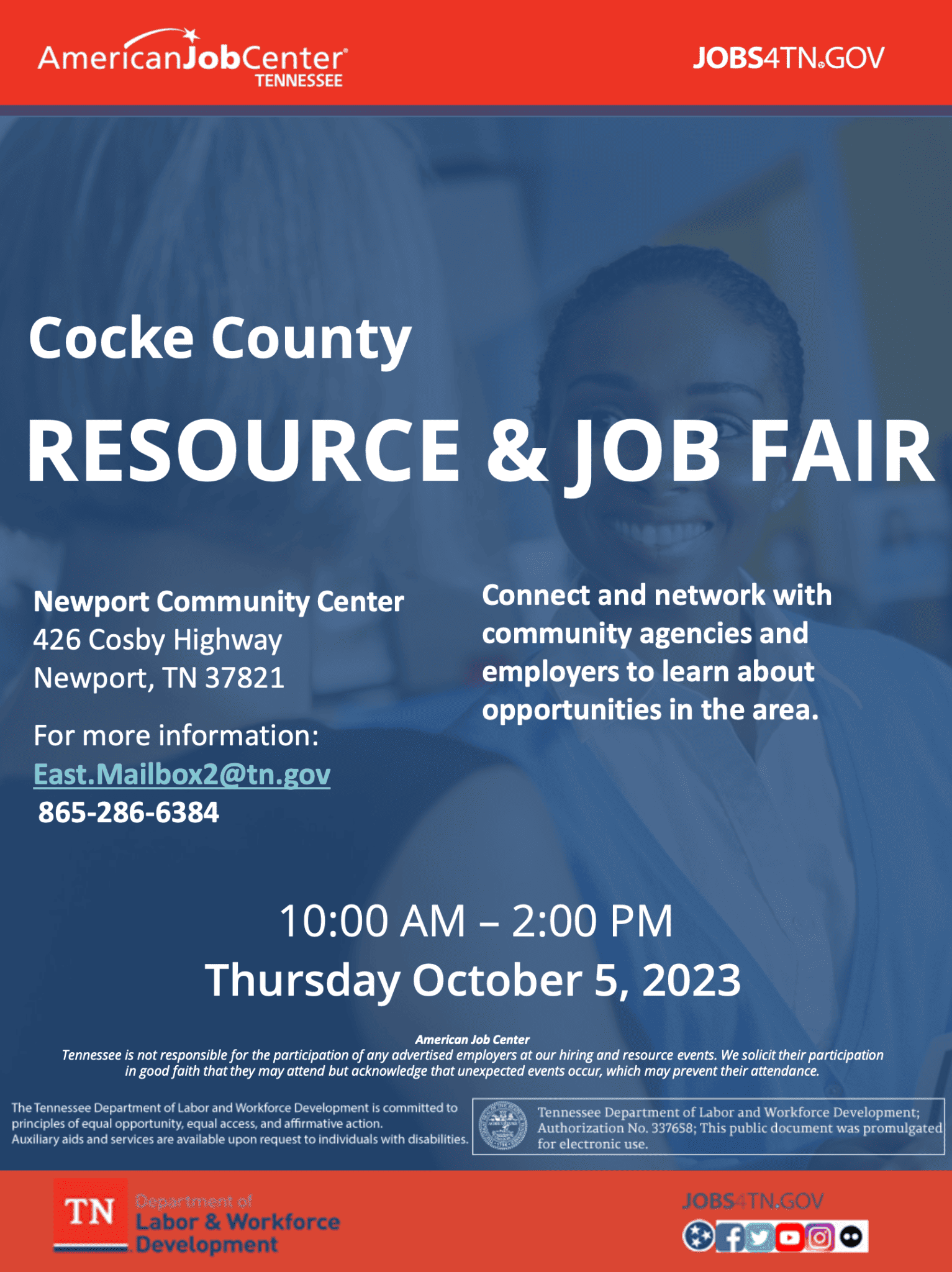 Cocke County Resource & Job Fair - Cocke County School District